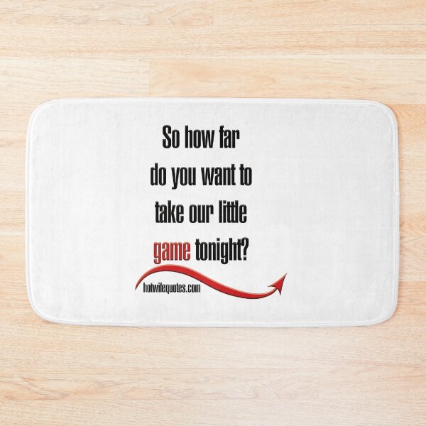 Item preview,  just let me know - we will add it to our program! designed and sold by hotwifequotes.