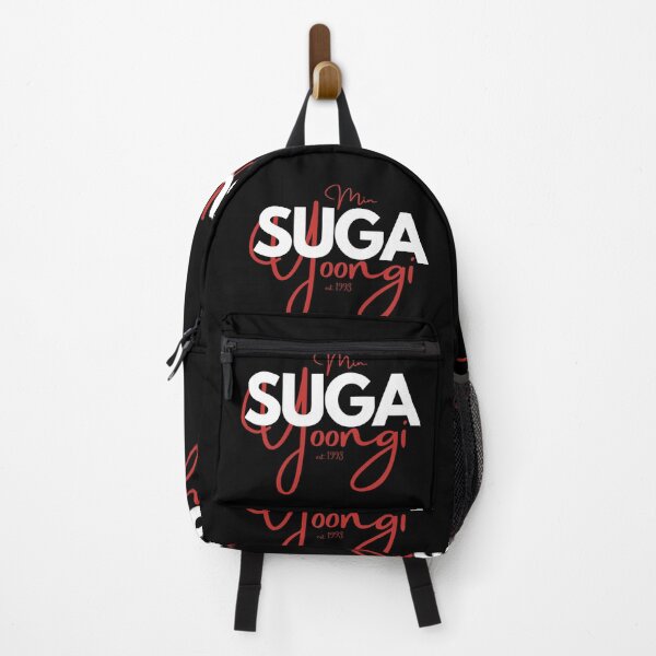 Item preview, BTS SUGA Min Yoongi Bias Design White/Red designed and sold by haikustore.