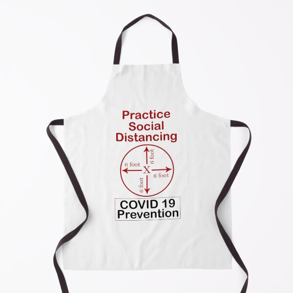 Item preview, Practice Social Distancing - COVID 19 designed and sold by With My Hands By K.
