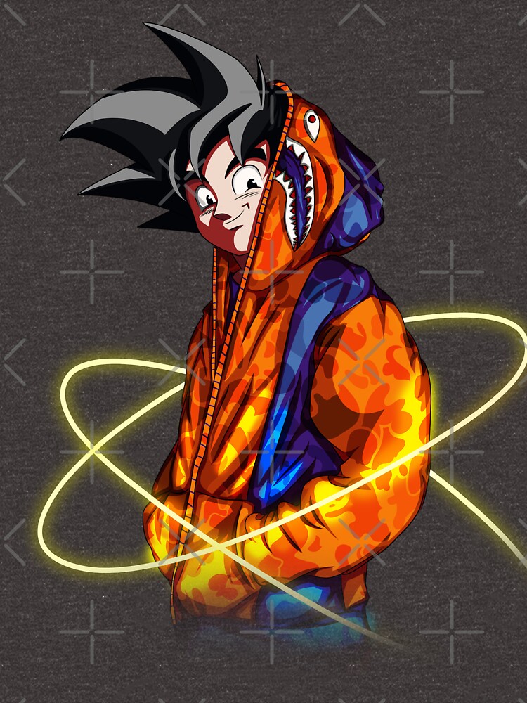 Goku bape sale hoodie