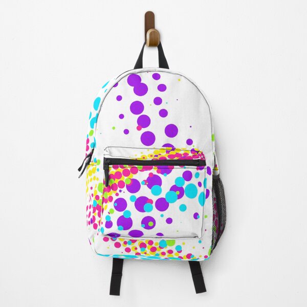 Item preview, Abstract colorful pop-art halftone paintbrush swirl circle designed and sold by UDDesign.