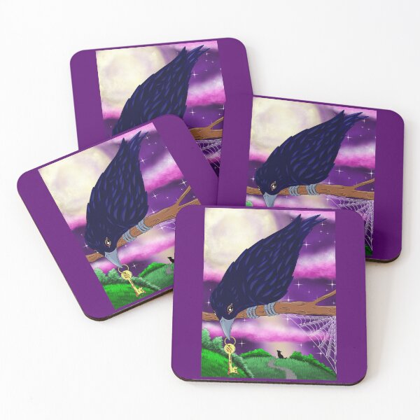 Item preview, Spooky Raven and moon designed and sold by Melanie Jeyakkumar.