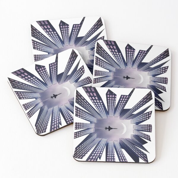 Item preview, Scatered Skies with plane designed and sold by LynksArts.