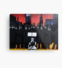 Panic on the streets of london Metal Print