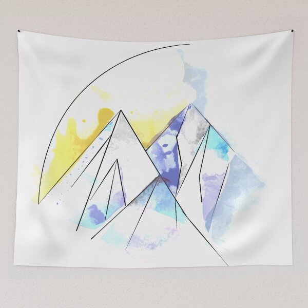 Item preview, Watercolor Mountains designed and sold by outofsuburbia.