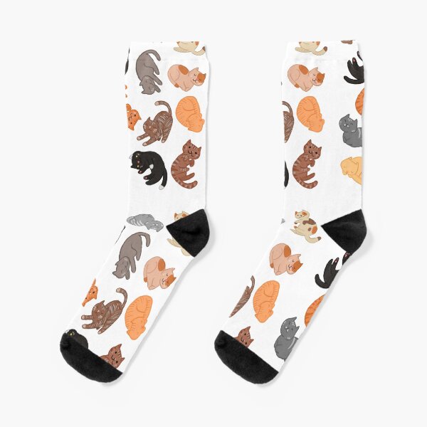 oder als Strafe für den Katzenhasser in Ihrem Leben. Sie floppen! Sie faulenzen! Als ob du es nicht hören kannst Socken