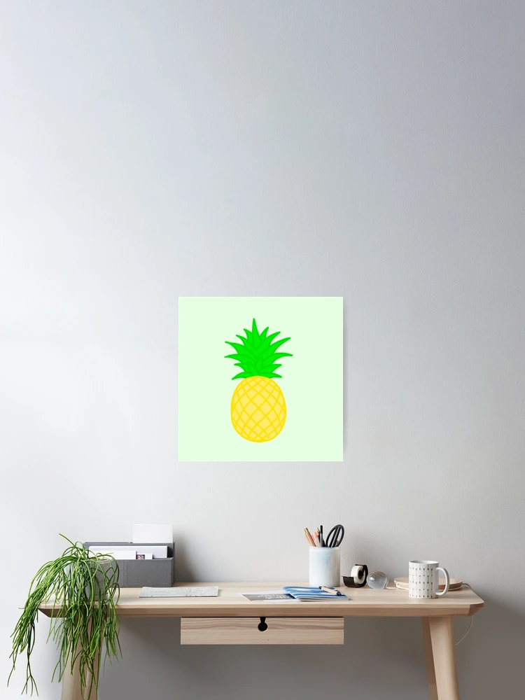 Thumbnail 2 of 3, Poster, Pineapple designed and sold by Brooke Noble.