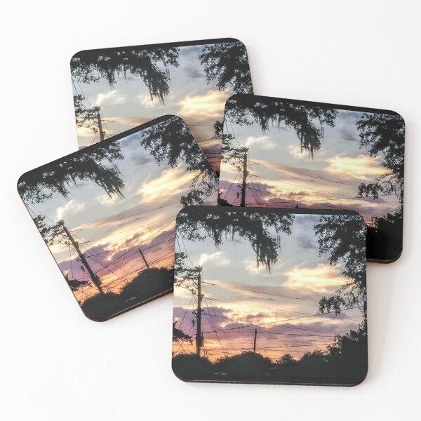 Item preview, Silhouette Surrounding Sunset designed and sold by EnticingRose.
