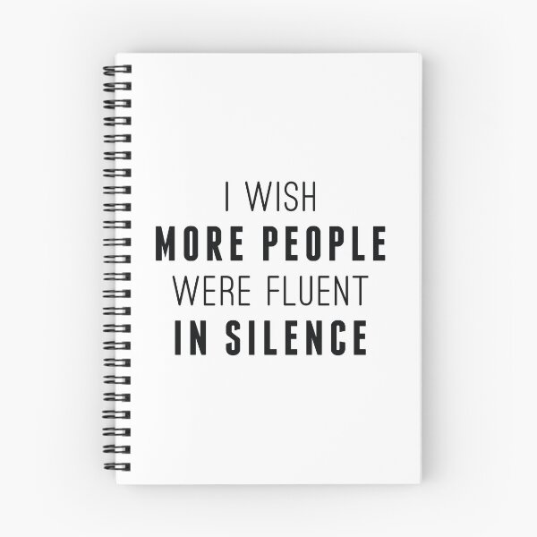 Item preview, Fluent In Silence designed and sold by LuckyFoxDesigns.
