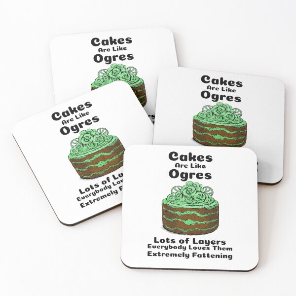 Item preview, Ogres Are Like Cake designed and sold by toddbrooney.