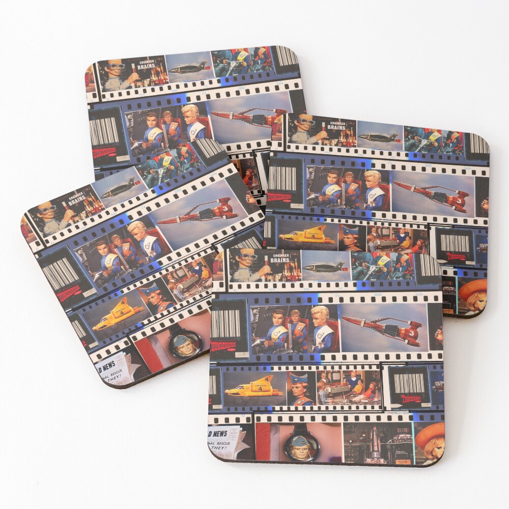 to hold a briefing. It consists of Lady Penelope Coasters (Set of 4)