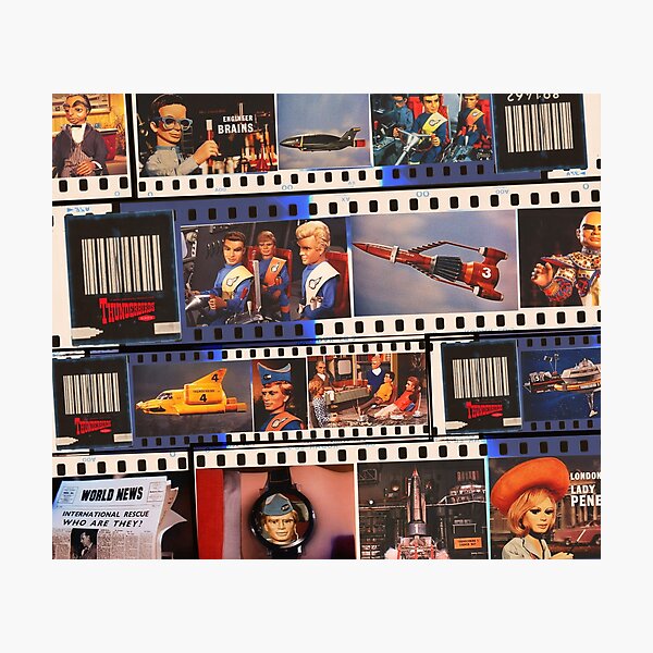 Item preview, Thunderbirds Figures Officially Licensed Fan Art designed and sold by Mauswohn.