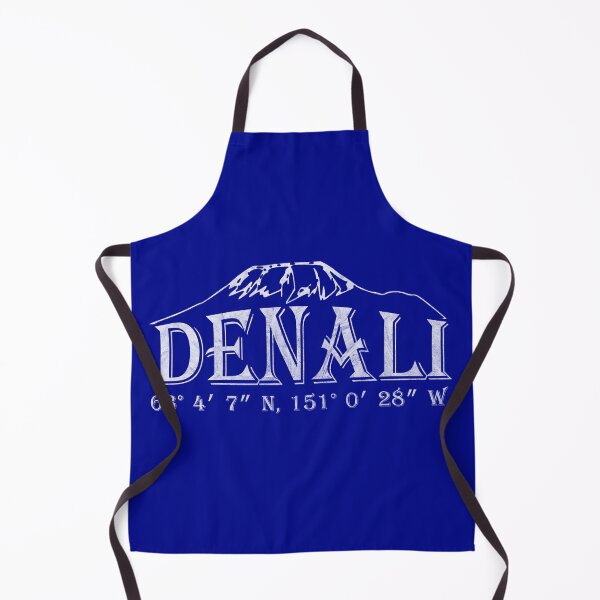Item preview, Denali GPS coordinates hiker vacation mountains designed and sold by DerNerd.