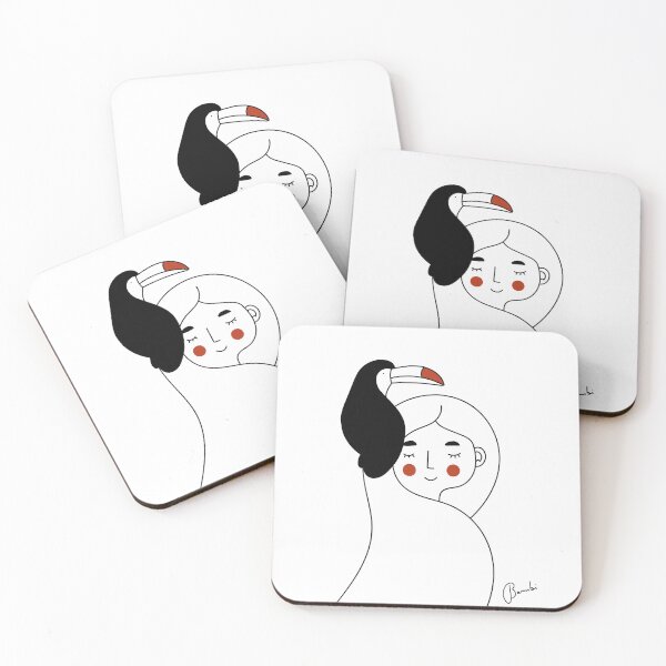 Aperçu de l'œuvre Tucan Girl créée et vendue par bambidesign.