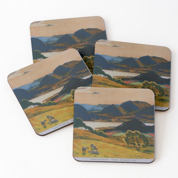 Item preview, cartel ferroviario Lake District designed and sold by stickart-marek.