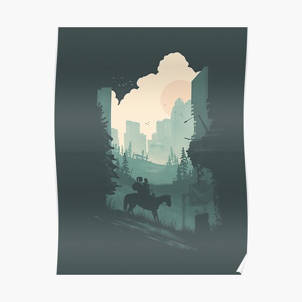The Last of Us 2 - Ellie & Dina Roaming Poster