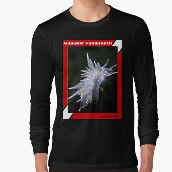 Alabaster Nudibranch Long Sleeve T-Shirt