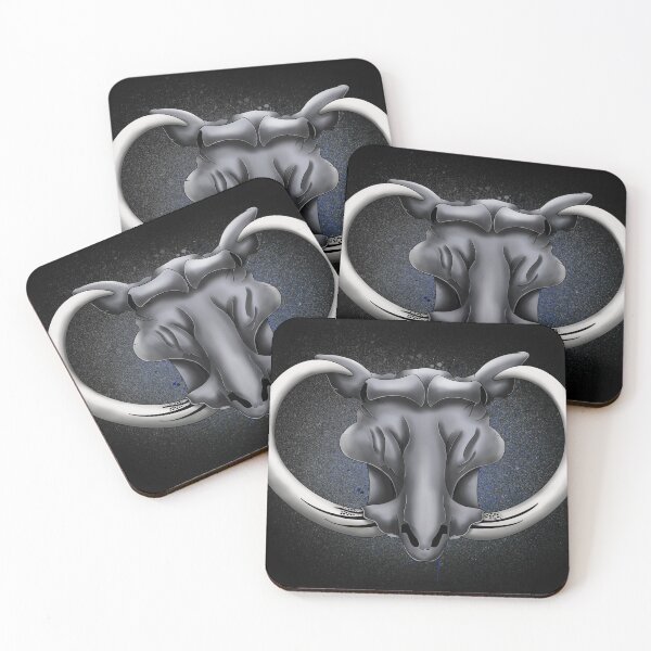Puma Skelton Coasters (Set of 4)