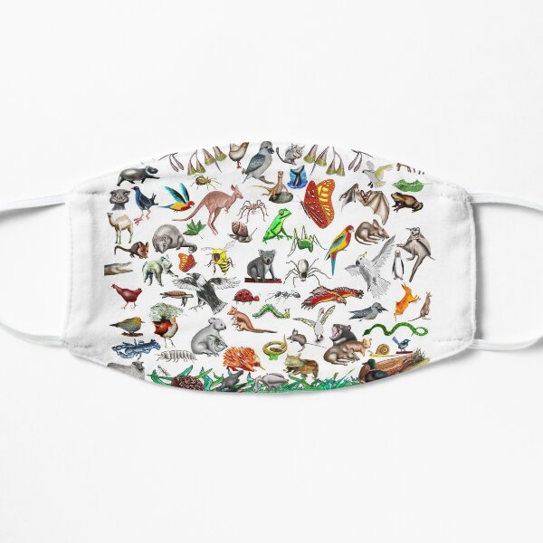 Australian animals 3 Flat Mask