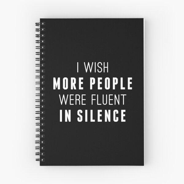 Item preview, Fluent In Silence designed and sold by LuckyFoxDesigns.