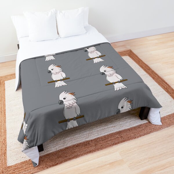 Moluccan Cockatoo Comforter