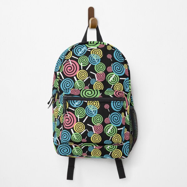 Item preview, Pattern of colorful spirals and suckers in different sizes designed and sold by With My Hands By K.