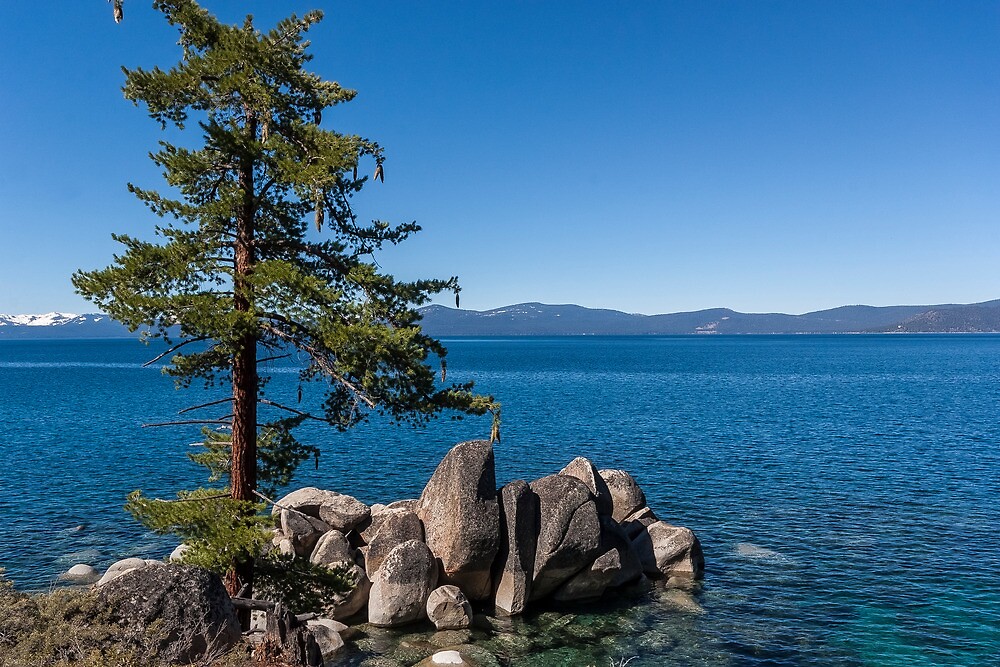 East Shore Lake Tahoe Iv By Richard Thelen Redbubble