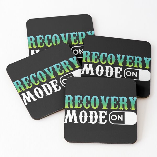 Item preview, Get Well Soon Gift design Recovery Mode is On Post Surgery print designed and sold by Lisbob.