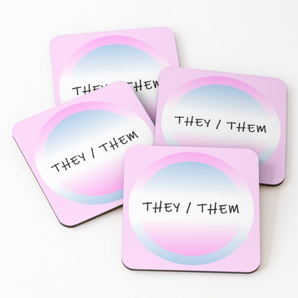 Item preview, They Them Badge designed and sold by karrtia.