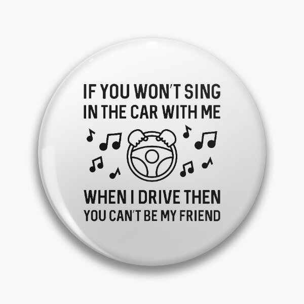 Item preview, Sing In The Car designed and sold by LuckyFoxDesigns.