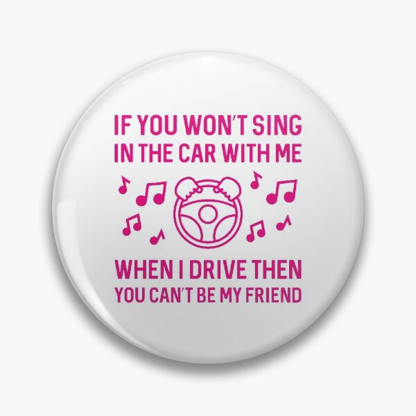 Item preview, Sing In The Car designed and sold by LuckyFoxDesigns.