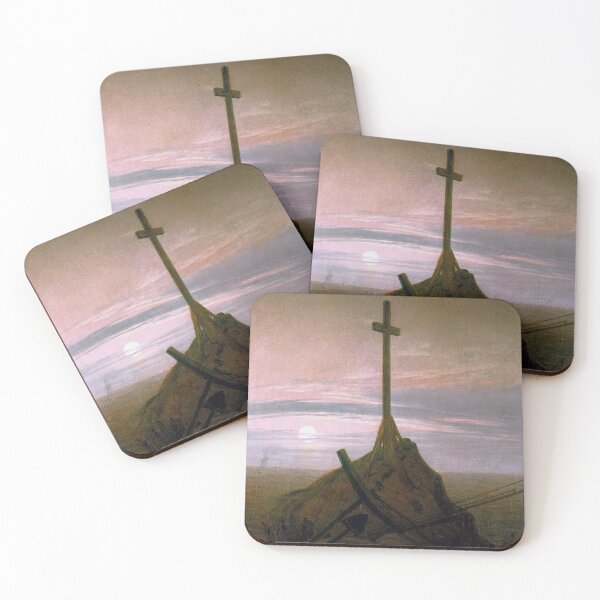 Item preview, The cross on the Baltic Sea - Caspar David Friedrich designed and sold by TemporaryArt.