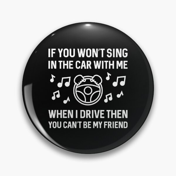 Item preview, Sing In The Car designed and sold by LuckyFoxDesigns.