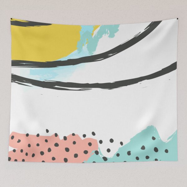 Item preview, mininal century brush painted  designed and sold by dreamiedesire.