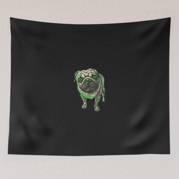 Item preview, GREEN FRENCH BULLDOG designed and sold by WOWSOMETHINGNEW.