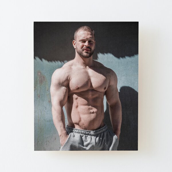 Baggy Pants Wood Mounted Print