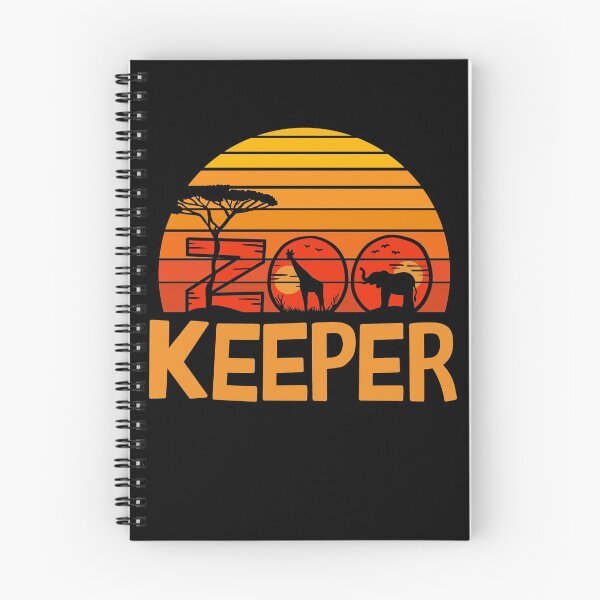 Artikelvorschau, Zookeeper Safari Africa Retro entworfen und verkauft von 4tomic.
