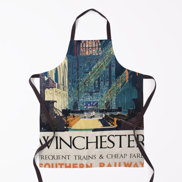 Item preview, Railway Poster Winchester designed and sold by stickart-marek.
