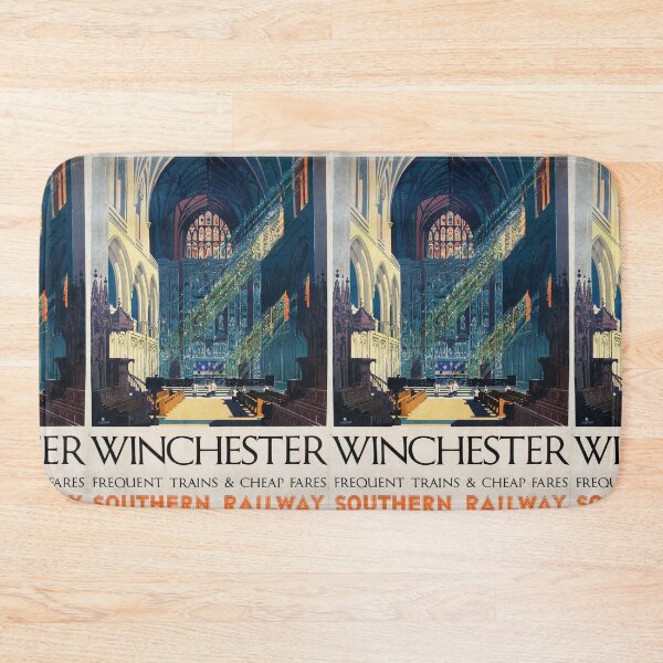Item preview, Railway Poster Winchester designed and sold by stickart-marek.