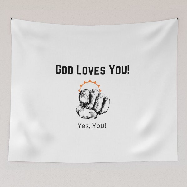 Item preview, God Loves You designed and sold by Yazztees.