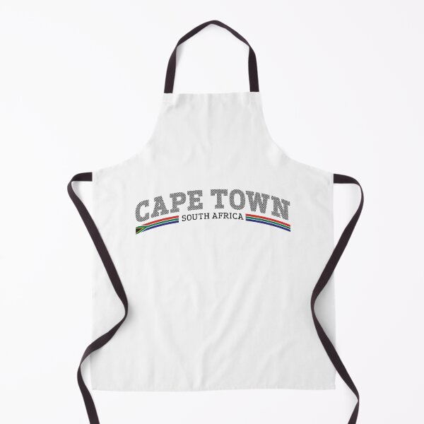 Item preview, Cape Town South Africa Black Dot Text Pattern designed and sold by ElPato.