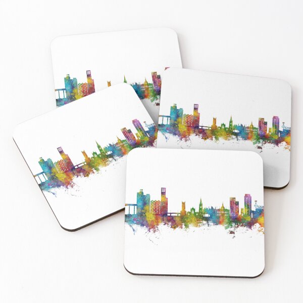 Item preview, Ipswich England Skyline designed and sold by ArtPrints.