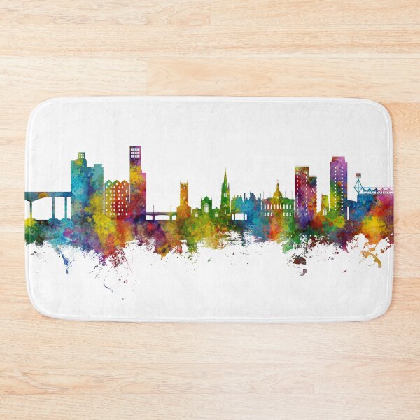 Item preview, Ipswich England Skyline designed and sold by ArtPrints.