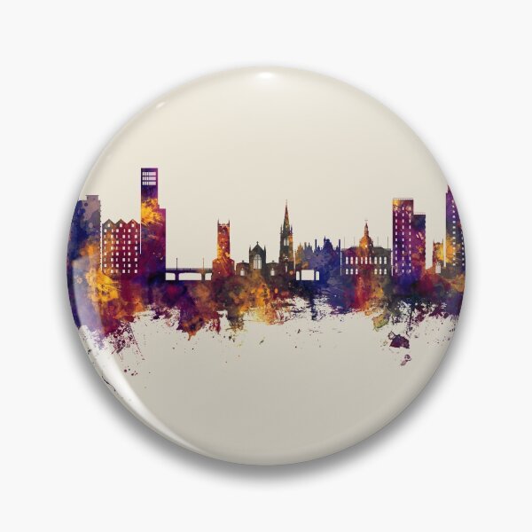 Item preview, Ipswich England Skyline designed and sold by ArtPrints.