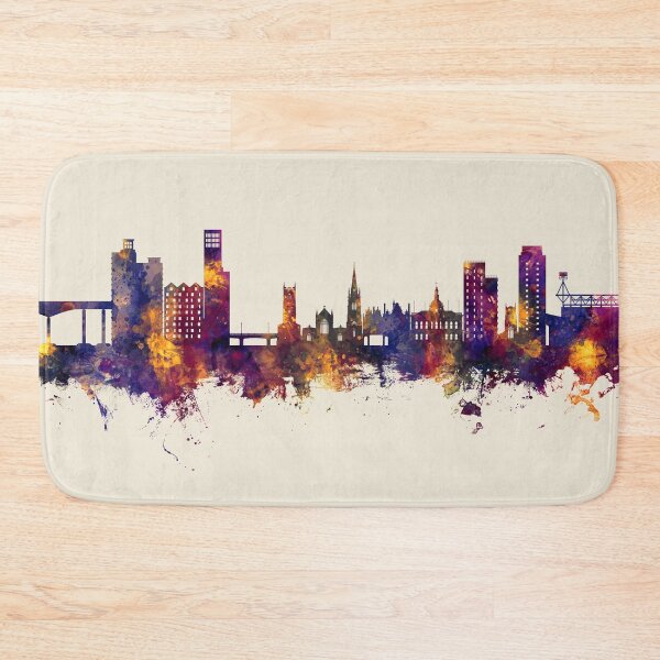 Item preview, Ipswich England Skyline designed and sold by ArtPrints.