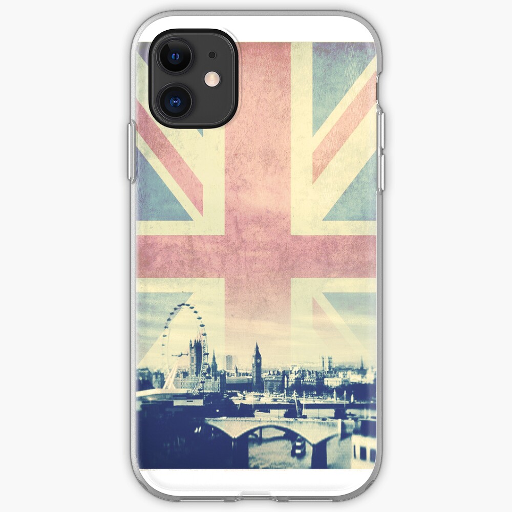 "Sherlock London Union Jack" iPhone Case & Cover by indieyouth Redbubble