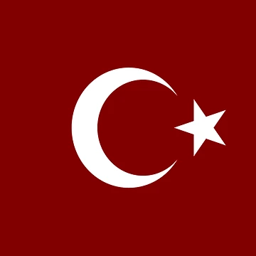 Artwork thumbnail, Turkey flag by P-I-R