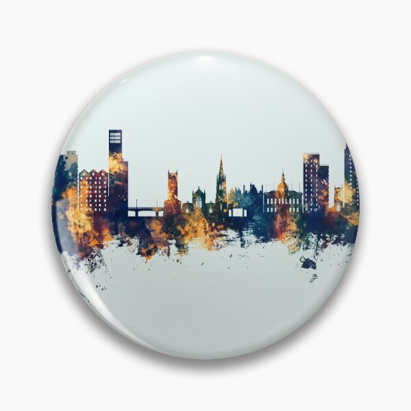 Item preview, Ipswich England Skyline designed and sold by ArtPrints.