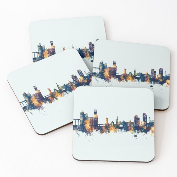 Item preview, Ipswich England Skyline designed and sold by ArtPrints.