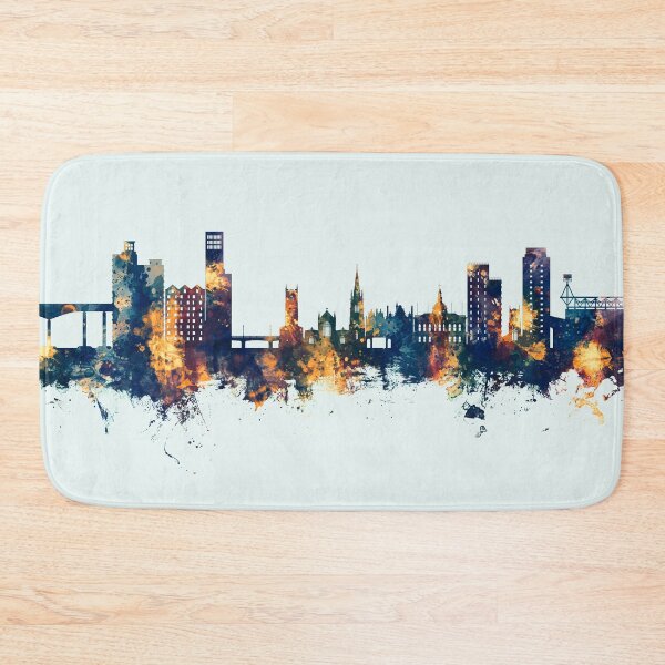 Item preview, Ipswich England Skyline designed and sold by ArtPrints.